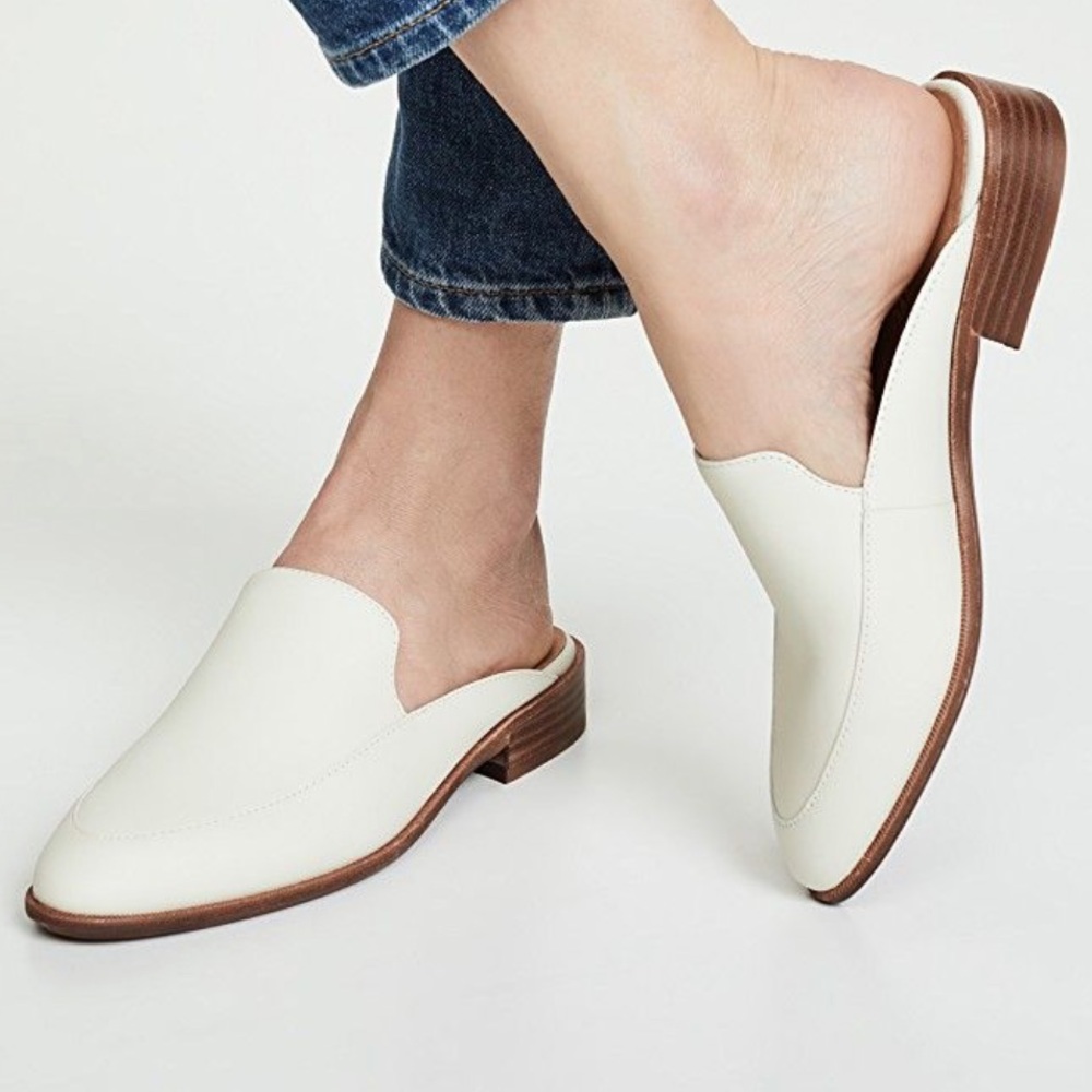 MADEWELL 🍂🍂the frances loafer Mule 8.5